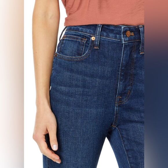 Madewell Curvy High-Rise Skinny Jeans Dark Wash Size 26 - Picture 3 of 14